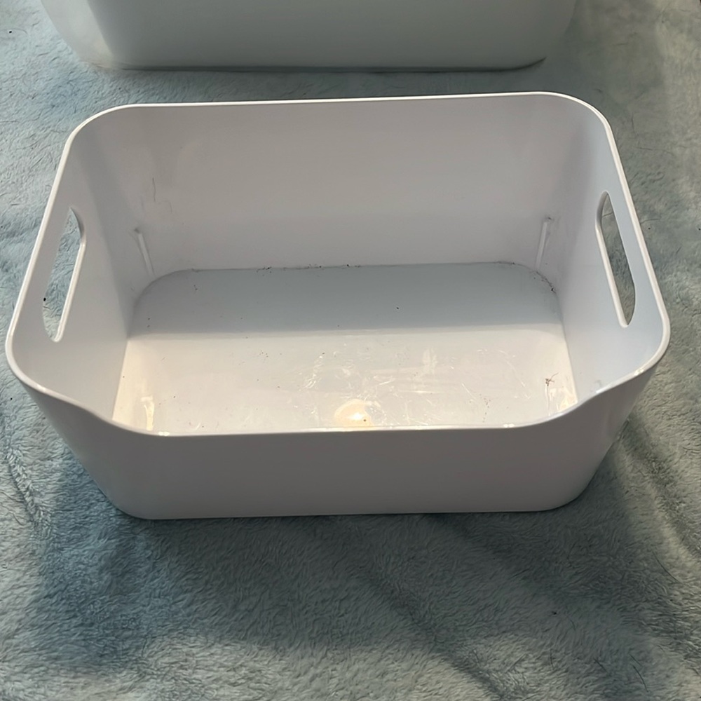 This container is perfect for storage and any room!